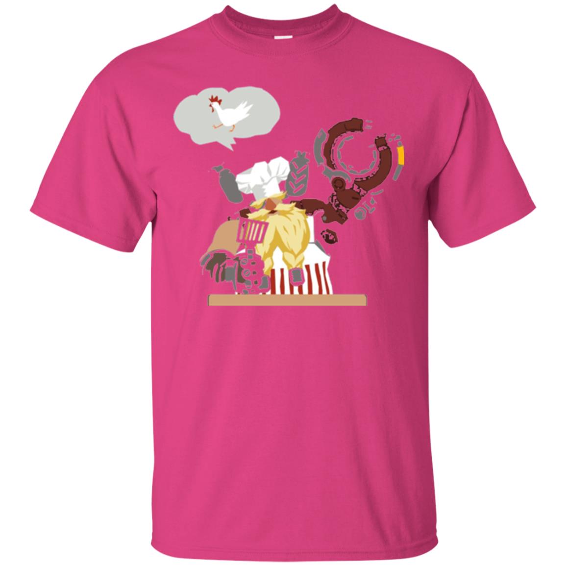 Overwatch Torbjorn Chef Spray T-shirt Heliconia