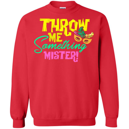 Mardi Gras T-shirt Throw Me Something Mister Red