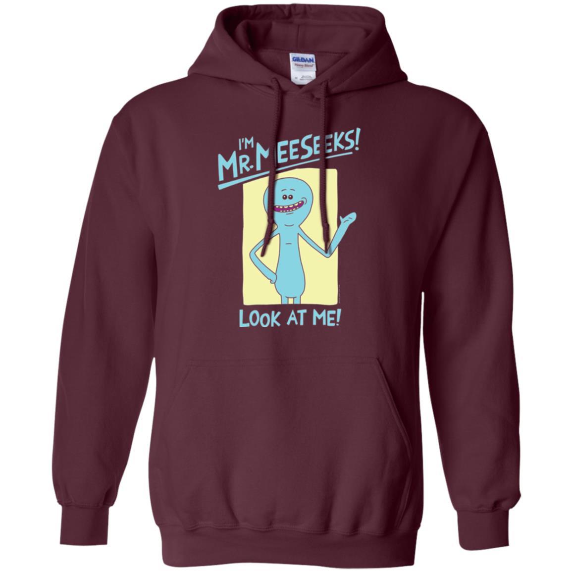 Film T-shirt I'm Mr. Meeseeks Look At Me Maroon