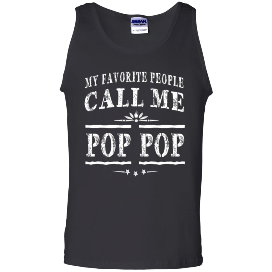 Family T-shirt My Favorite People Call Me Pop Pop Black
