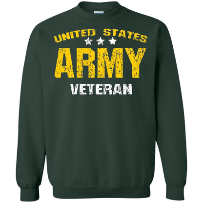 United States Army Veteran Shirt Forest Green