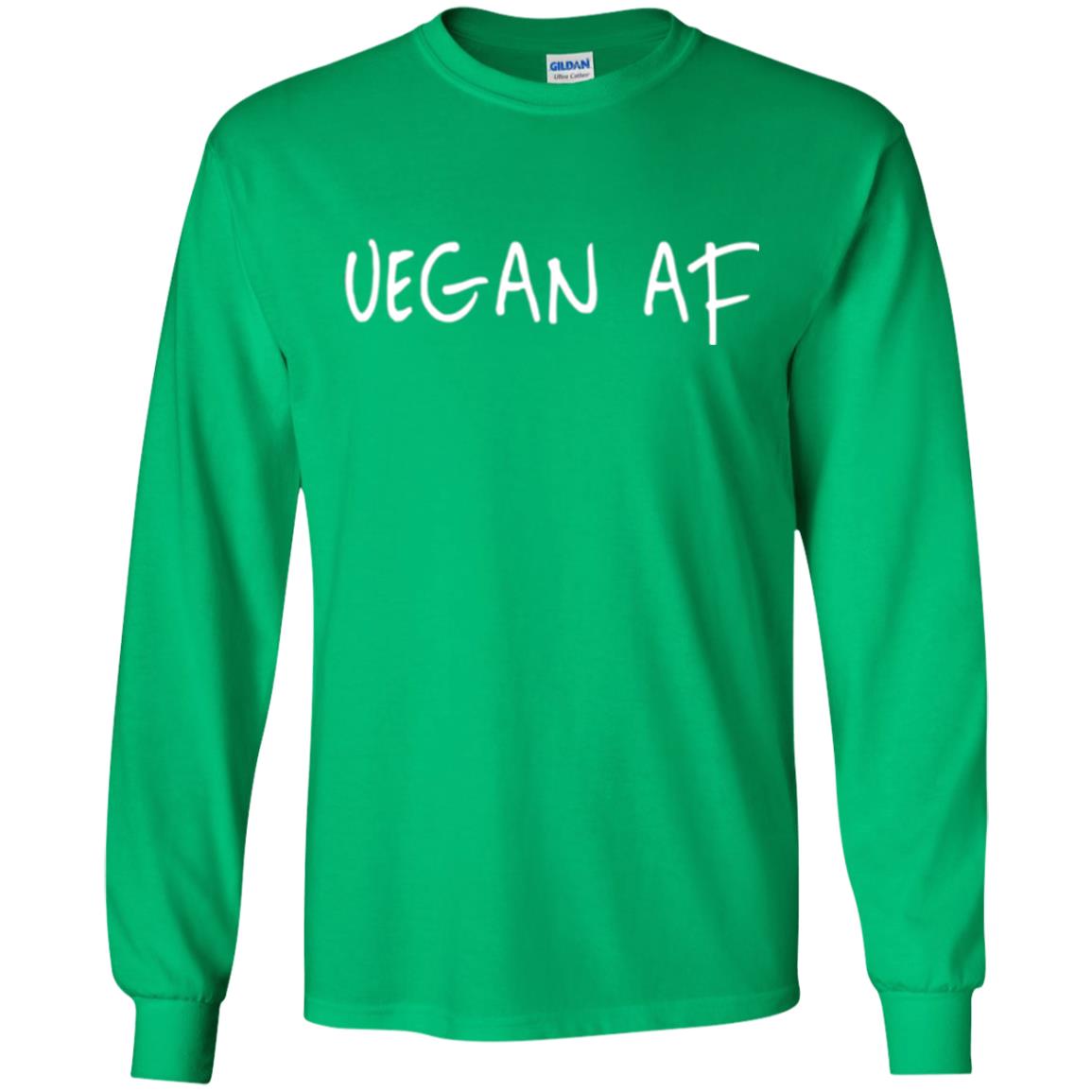 Funny Vegan Af T-shirt Irish Green