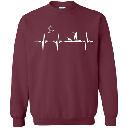 Hunter T-shirt Duck Hunting Waterfowl Maroon