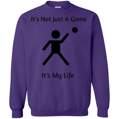 Basketball Shirt Its Not Just A Game Its My Life Purple