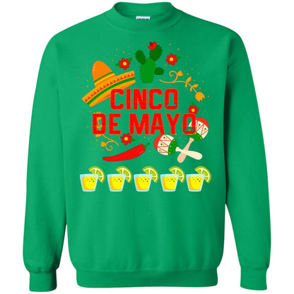 Fiesta Cinco De Mayo T-shirt Cinco De Mayo Irish Green