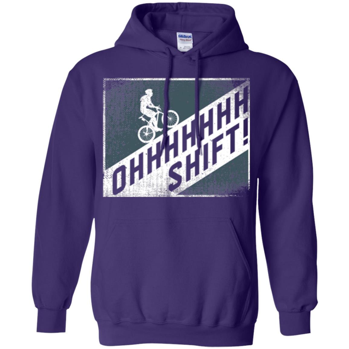 Cyclist T-shirt Oh Shift Purple
