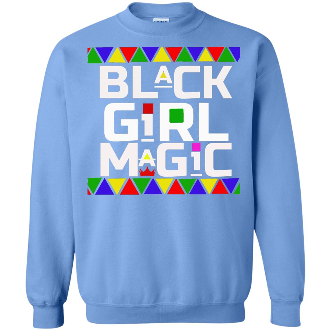 Black Girl Magic Black History African Pride T-shirt Carolina Blue
