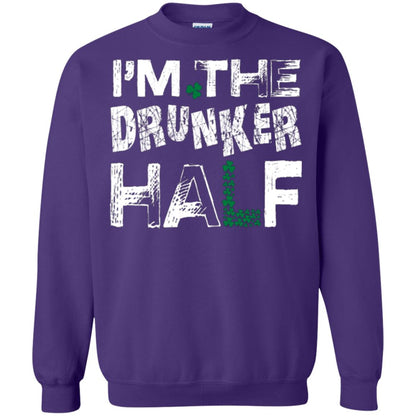 I_m The Drunker Half St. Patrick_s Day T-shirt Purple