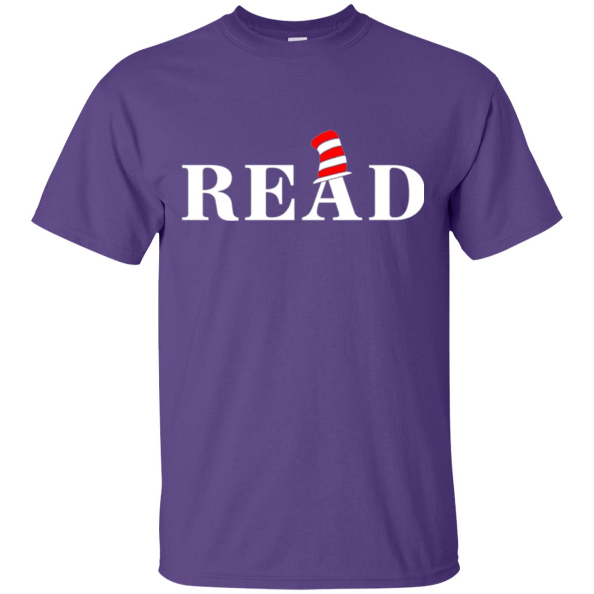 Read Book Lover National Wear Red Day T-shirt Purple