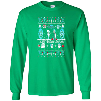 Cartoon T-shirt Build A Snowmorty Irish Green