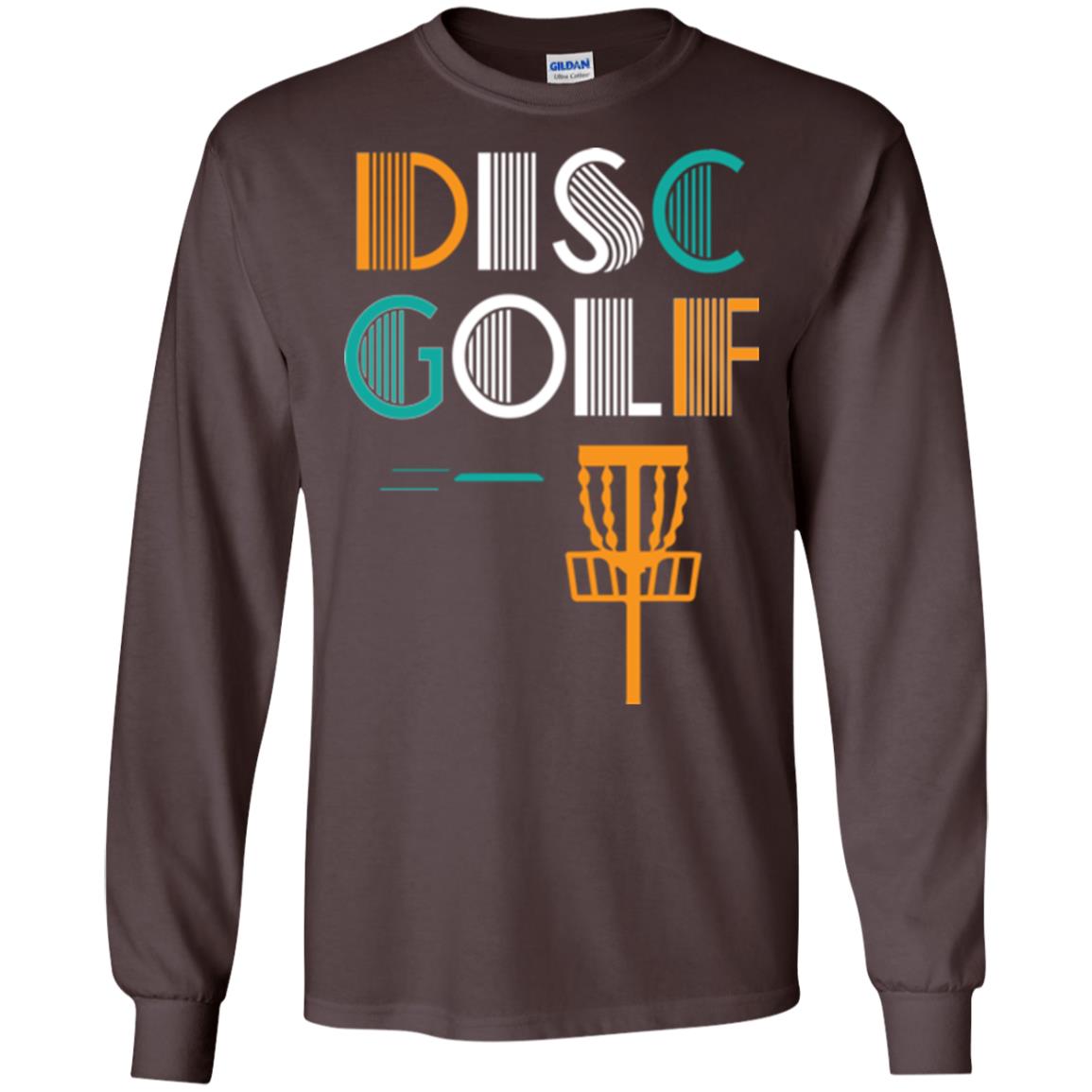Golf Lover T-shirt Disc Golf Dark Chocolate