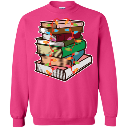 Fairy Lights Christmas Gift T-shirt Book Lover Heliconia