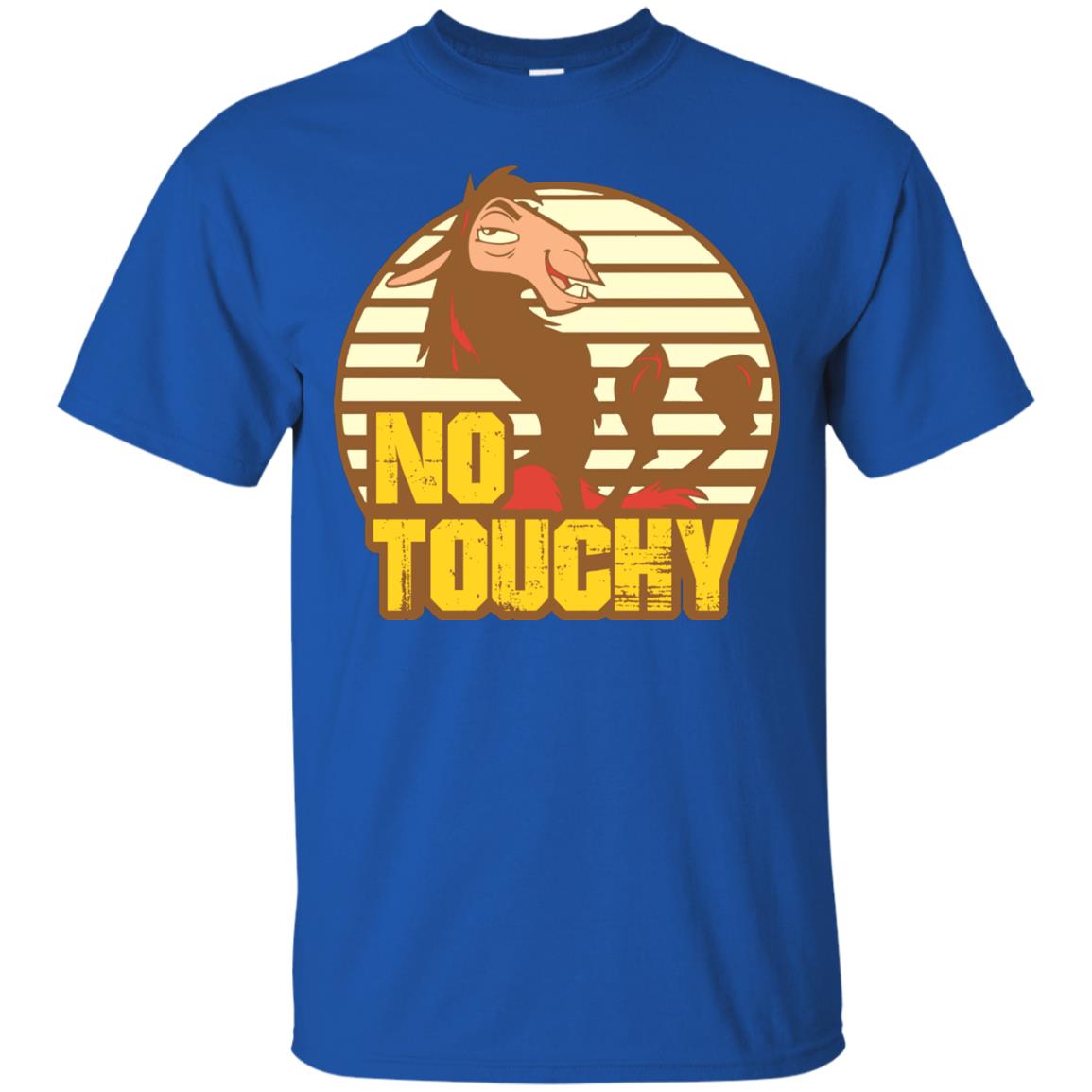 No Touchy T-shirt Royal