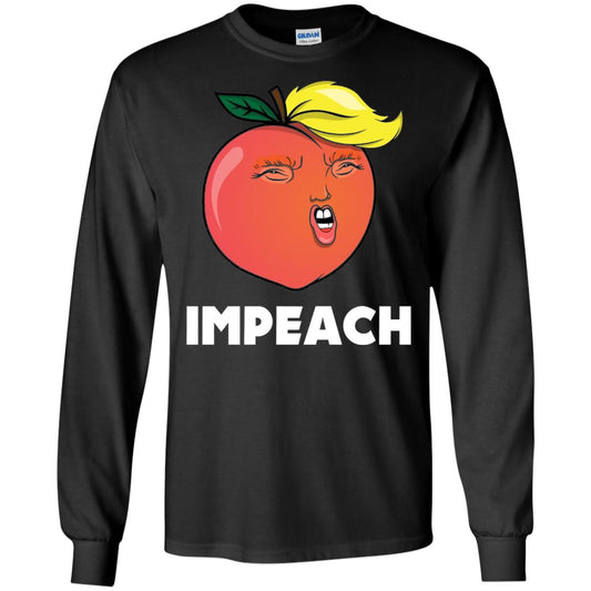Anti Trump T-shirt Funny Trump Impeachment Black
