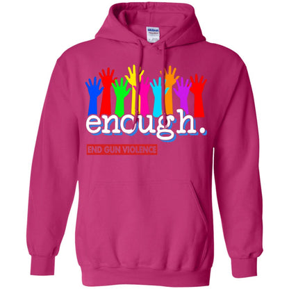 End Gun Violence Enough Gun Control T-shirt Heliconia