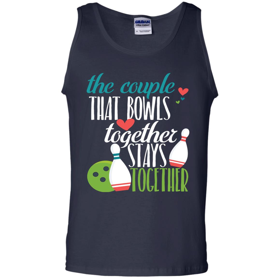 Bowler Shirt The Couple That Bowls Together Stay Together Navy