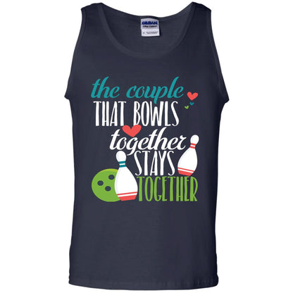 Bowler Shirt The Couple That Bowls Together Stay Together Navy