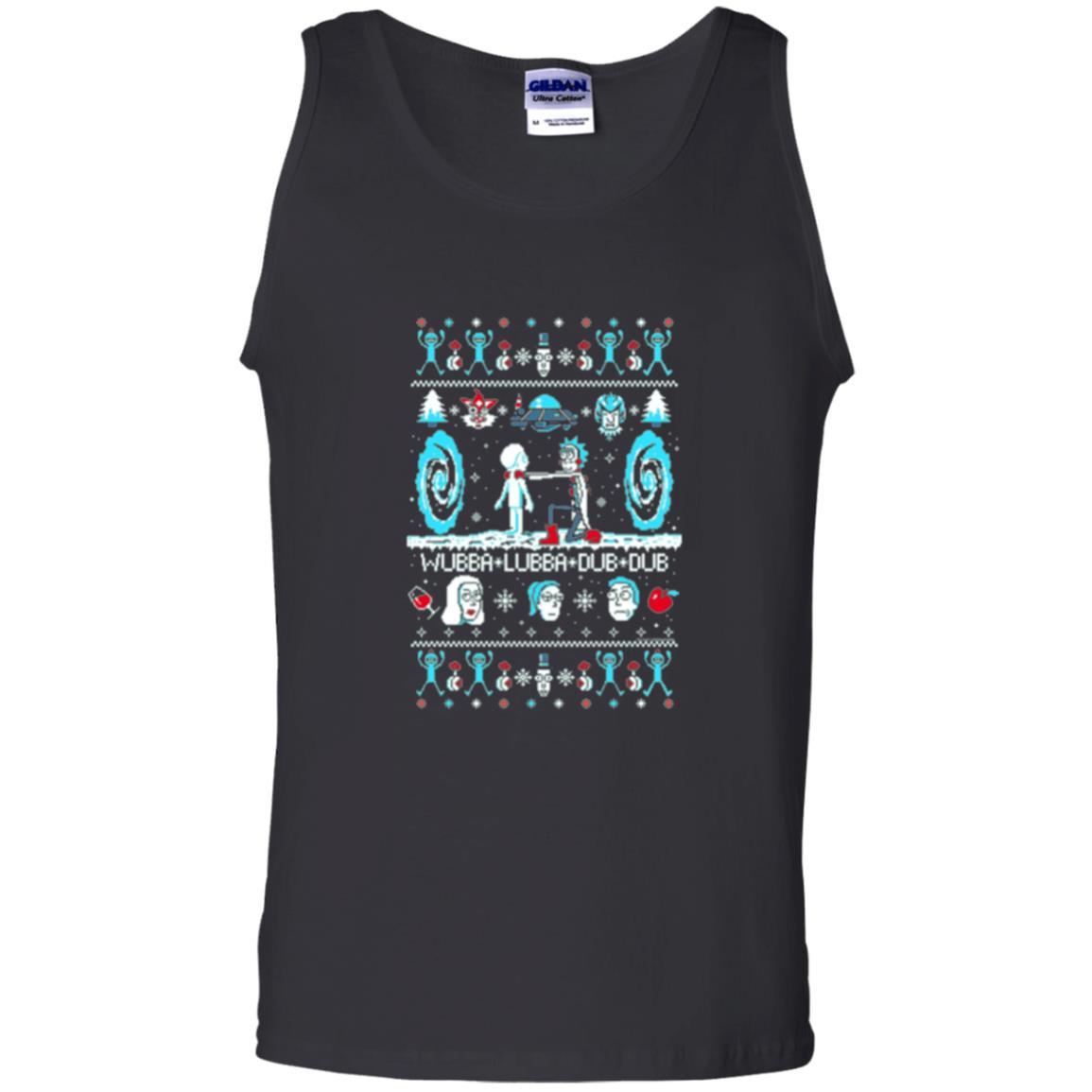Rick And Morty T-shirt Build A Snowmorty Black