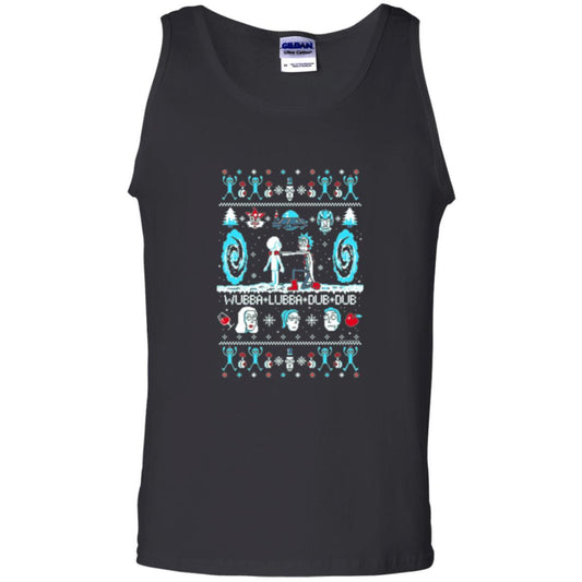 Rick And Morty T-shirt Build A Snowmorty Black