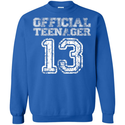 Brithday T-shirt Official Teenager T-shirt Royal