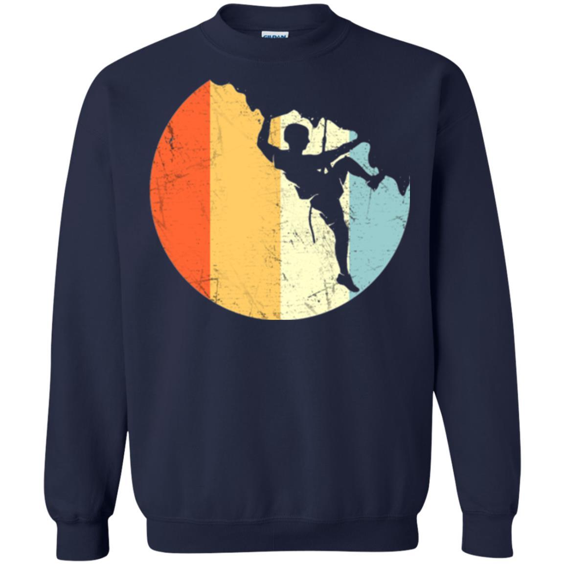 Moutain Climber T-shirt Rock Climbing Navy