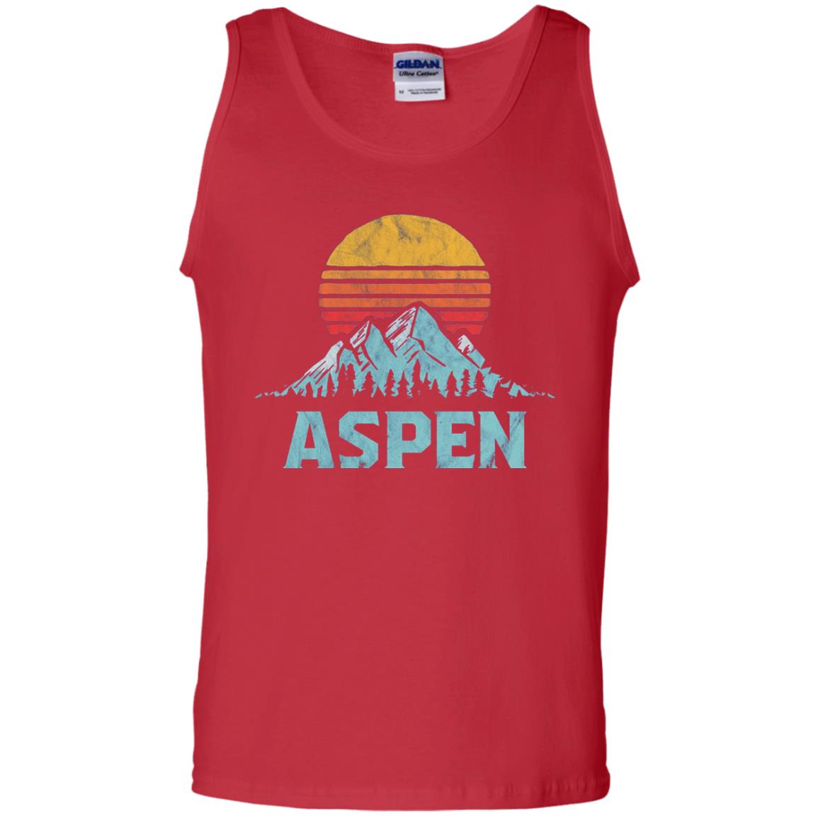 Aspen Mountain T-shirt Red
