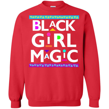 Black Girl Magic T-shirt Women_s Black History Red