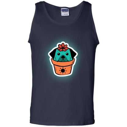 Dog Lover T-shirt Cactus Dog Dogcus Navy