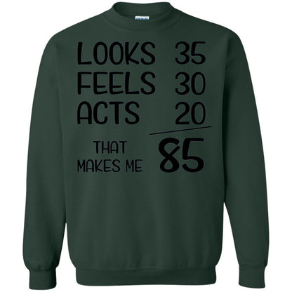 Funny 1933 85 Years Old 85th Birthday T-shirt Forest Green