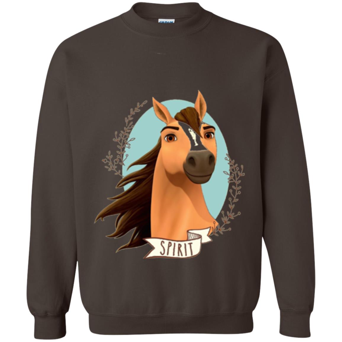 Horse Lover T-shirt Spirit Dark Chocolate