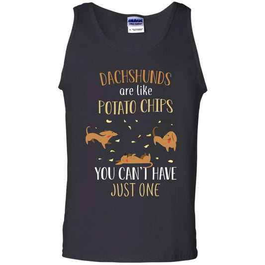 Dachshunds Are Like Potato Chips You Can't Have Just One Shirt Black