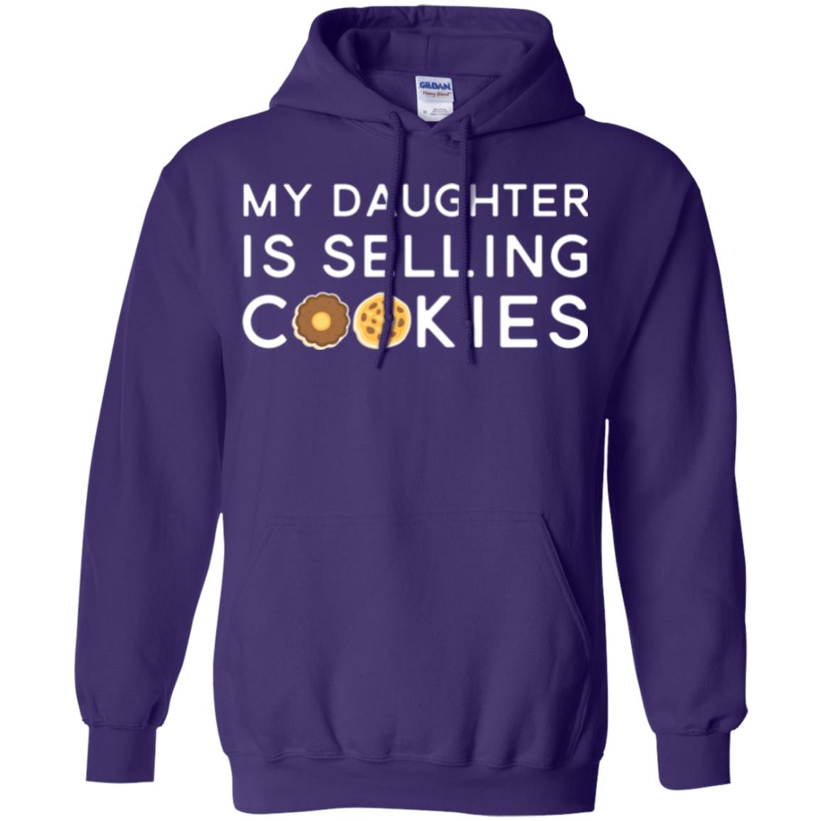 My Daughter Is Selling Cookies T-shirt Girl Cookie Purple