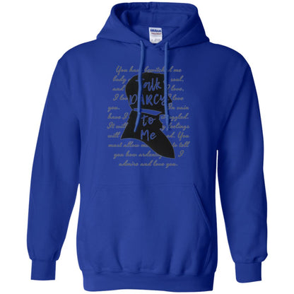 Funny Bookworm T-shirt Talk Darcy To Me Royal