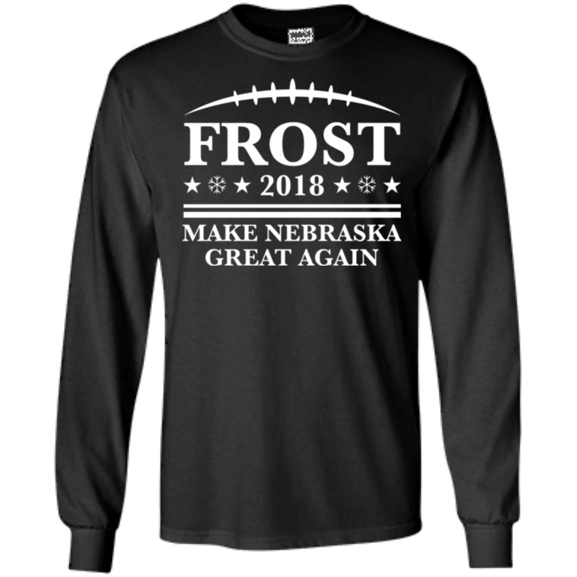 Frost 2018 T-shirt Make Nebraska Great Again Black