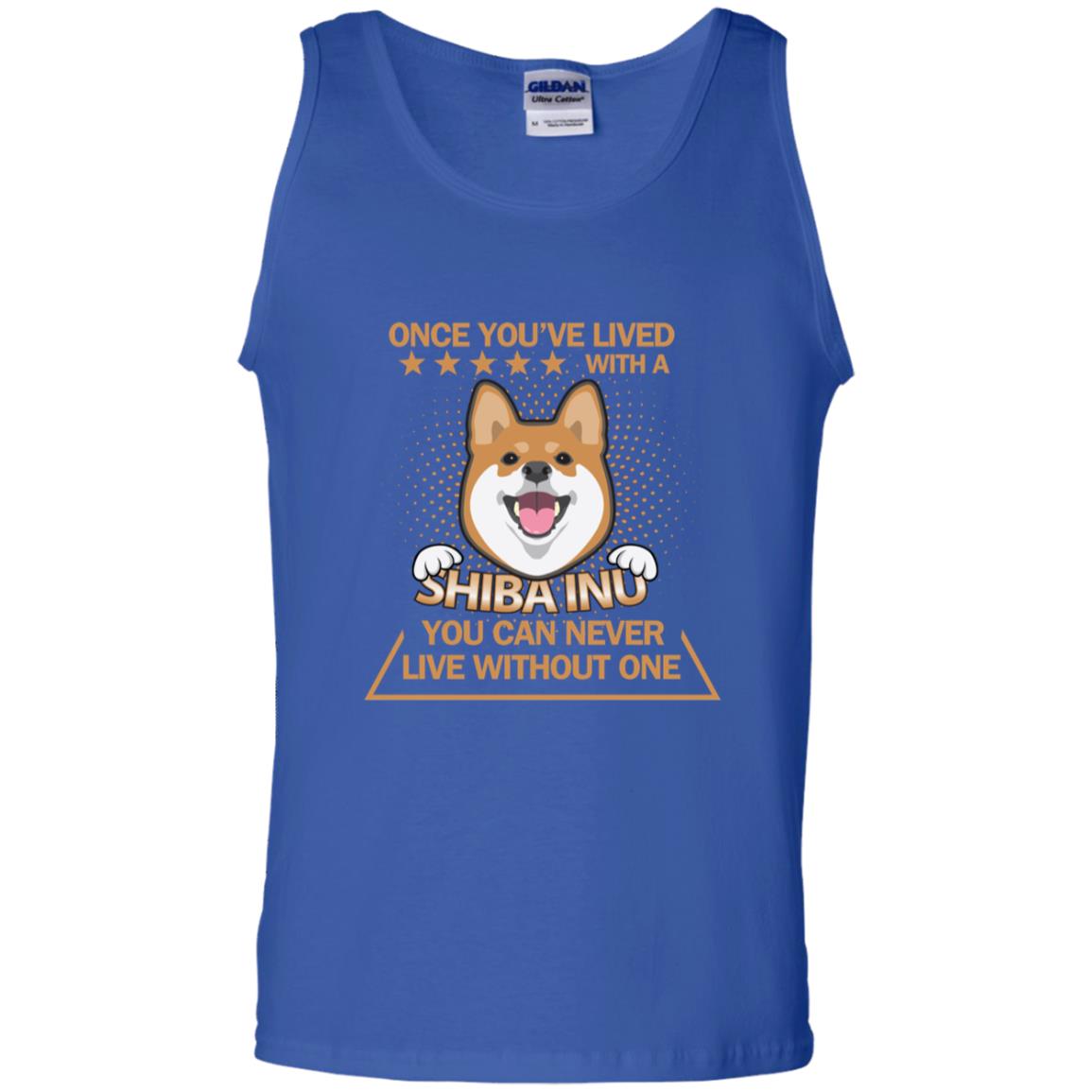 Once You've Lived With A Shiba Inu You Can Never Live Without One Shirt Royal