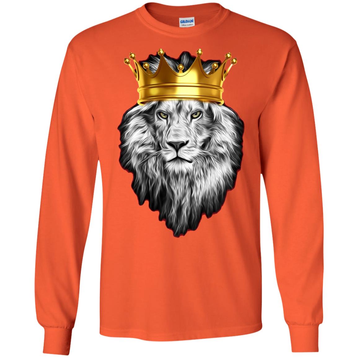 King Lion Awesome Super T-shirt Orange