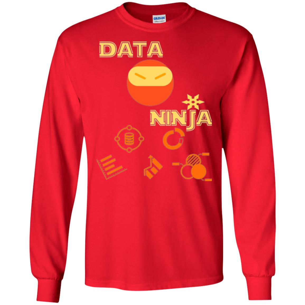 Data Ninja T-shirt Red