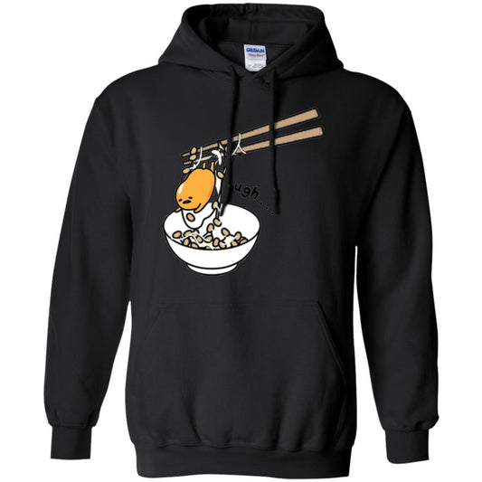 Film T-shirt Gudetama Chopsticks Black