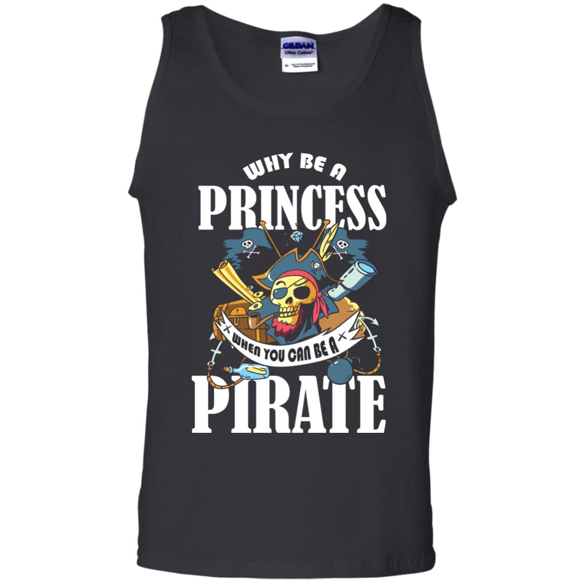 You Can Be A Pirate Cool Pirate Gift Shirt For Girls Black