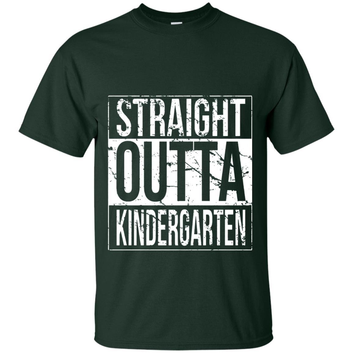 Kids Straight Outta Kindergarten T-shirt Forest