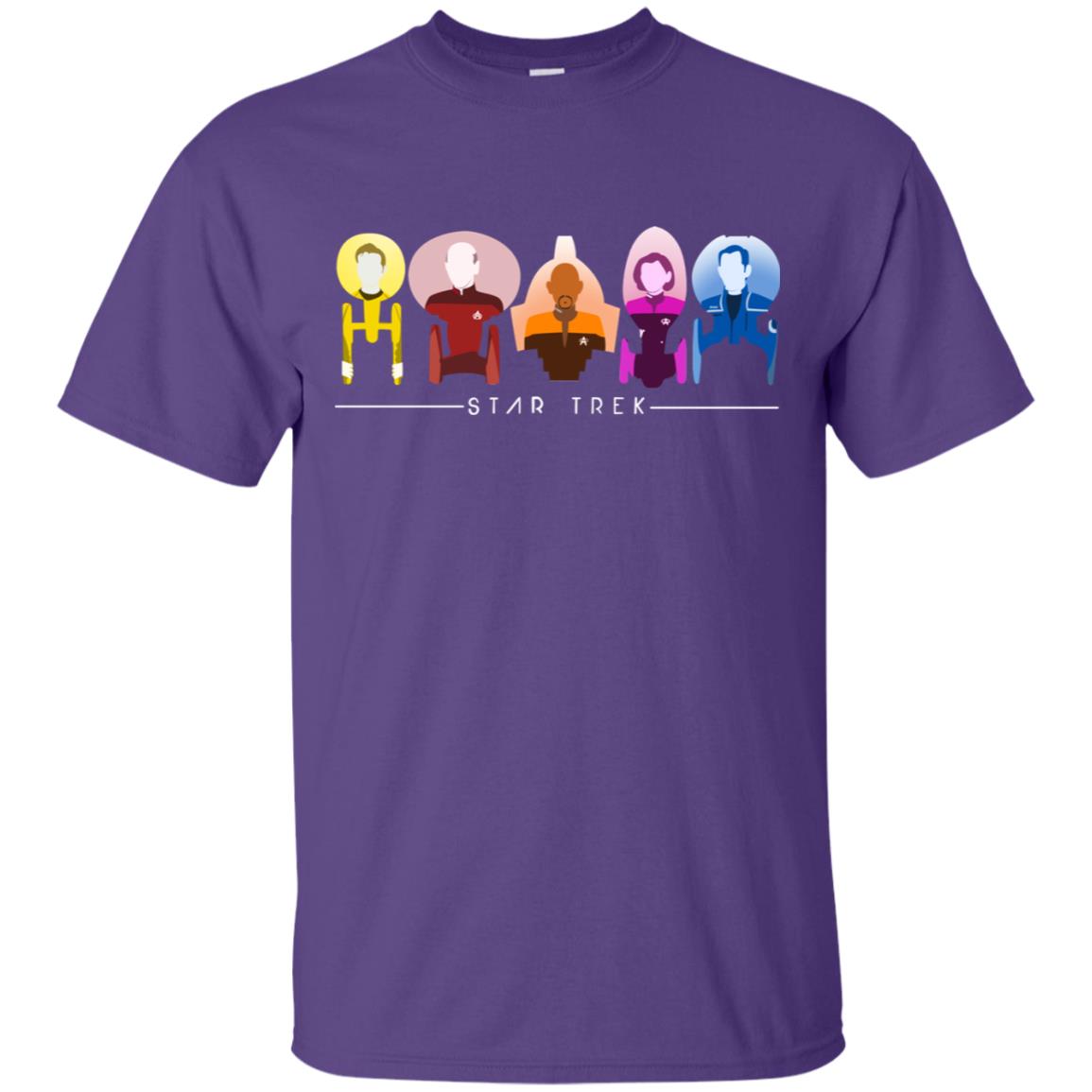 Star Trek Starfleet Captains Shirt Purple