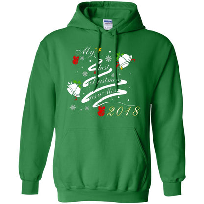 My Last Christmas As A Miss 2018 X-mas Shirt For Married Womens Irish Green