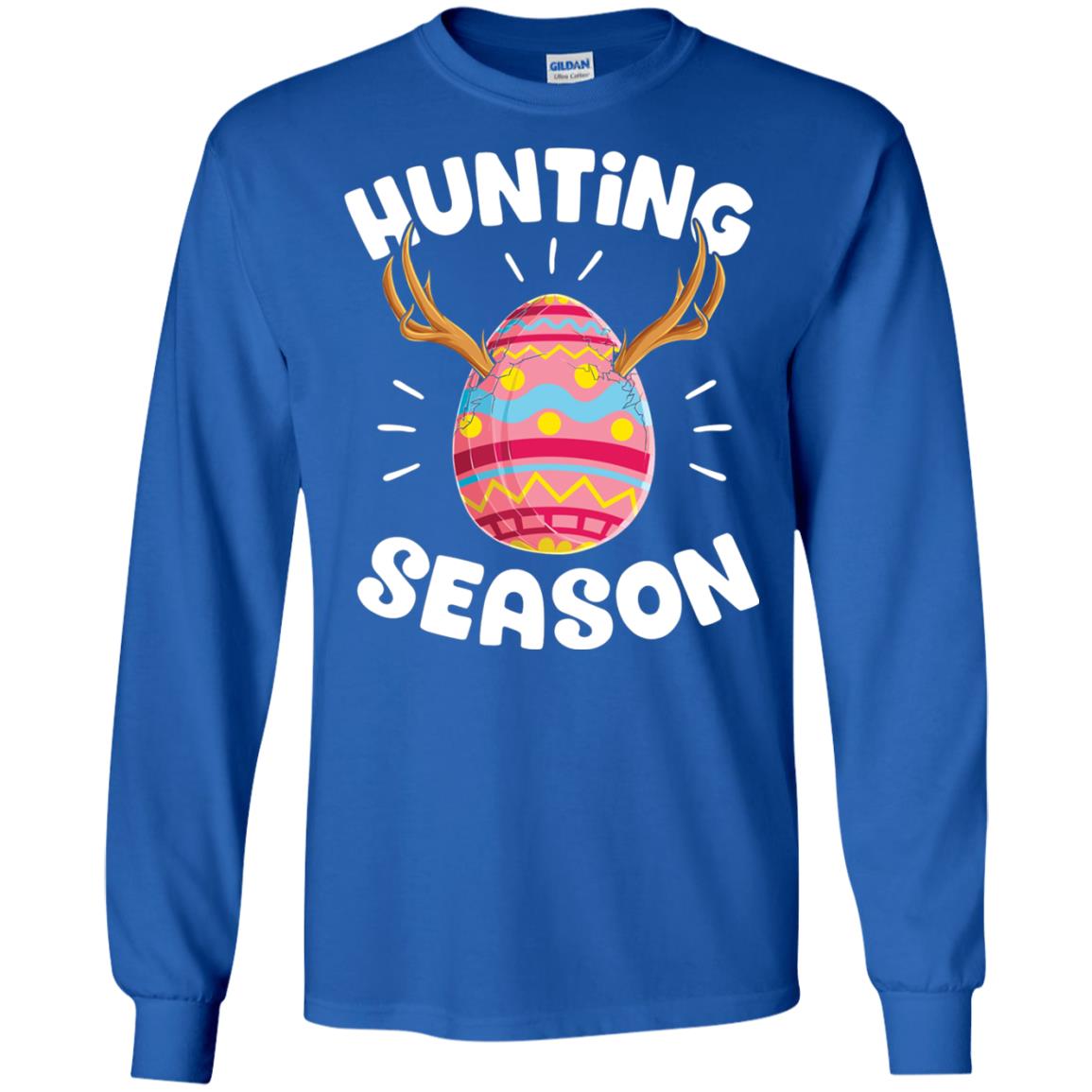 Hunting Season Easter Shirt Royal