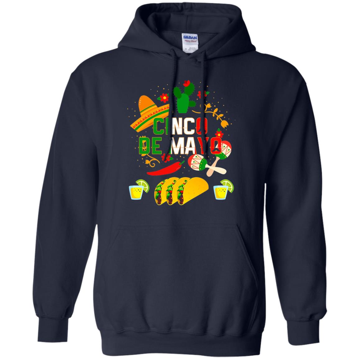 Fiesta Cinco De Mayo T-shirt Cinco De Mayo Navy