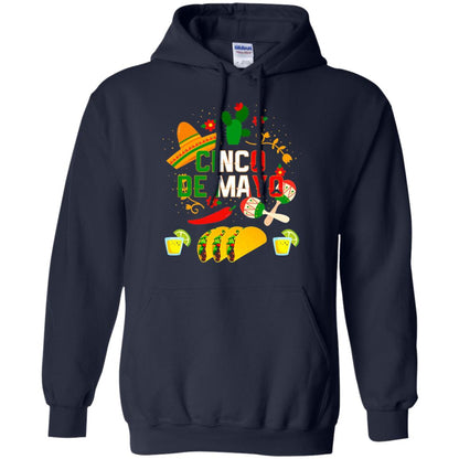 Fiesta Cinco De Mayo T-shirt Cinco De Mayo Navy