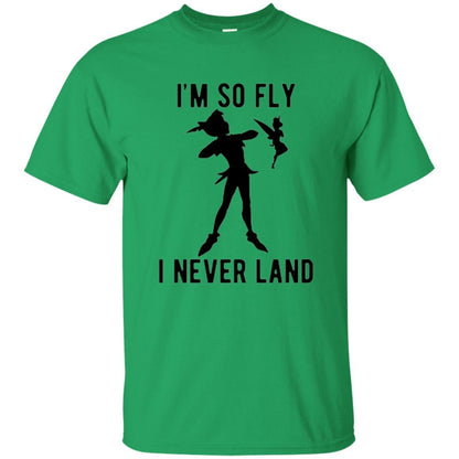 Film T-shirt Tinker Bell I'm So Fly I Never Land Irish Green