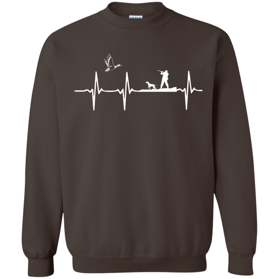 Hunter T-shirt Duck Hunting Waterfowl Dark Chocolate