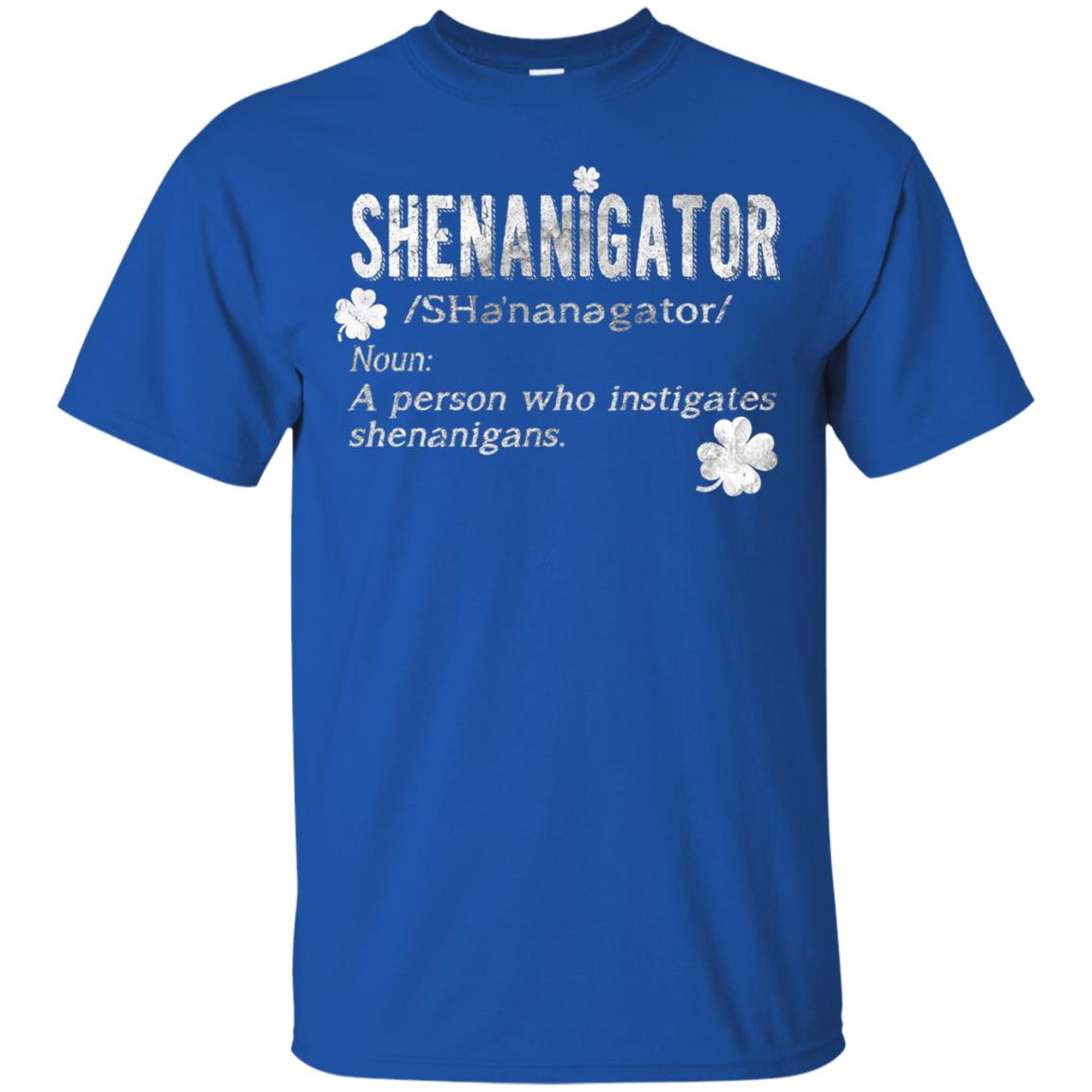 Shenanigator Shamrocks St. Patrick Day Shirt For Irish Royal