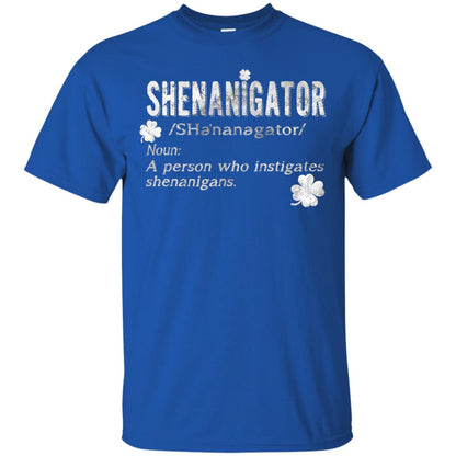 Shenanigator Shamrocks St. Patrick Day Shirt For Irish Royal
