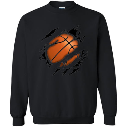 Basketball Lover T-shirt Basketball In Me Black